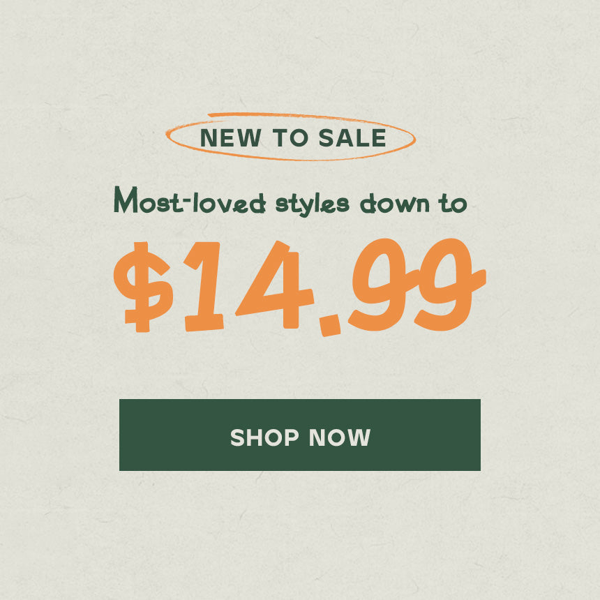 Final Sale Up to 60% Off_From $14.99