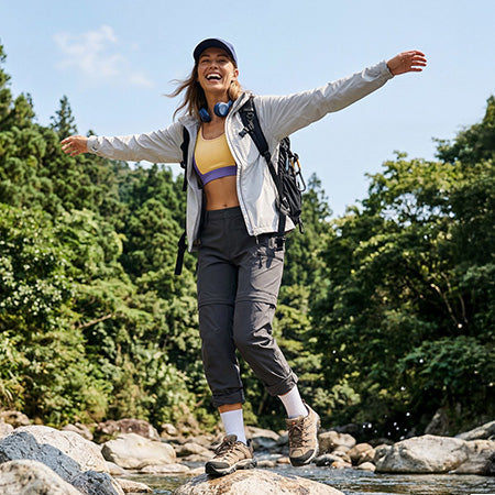 Women hiking in the wilderness - Hiking Collection