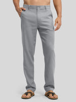 Men's Cotton Linen Breathable Casual Pants 