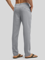 Men's Cotton Linen Breathable Casual Pants 