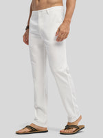 Men's Cotton Linen Breathable Casual Pants 