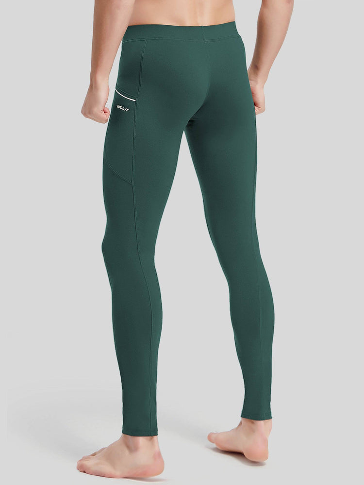 Willit Men's Yoga Active Leggings_