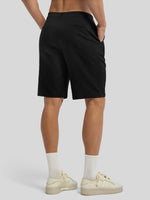 Men's Linen Shorts 10 Inch Flat Front 