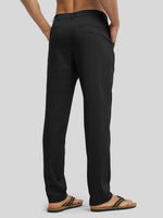 Men's Cotton Linen Breathable Casual Pants 