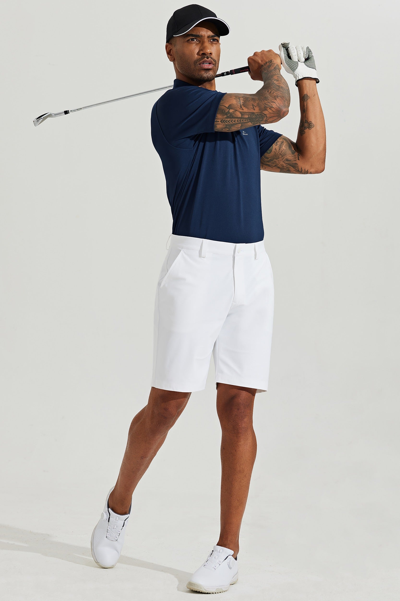 Men's Performance Golf Shorts #white