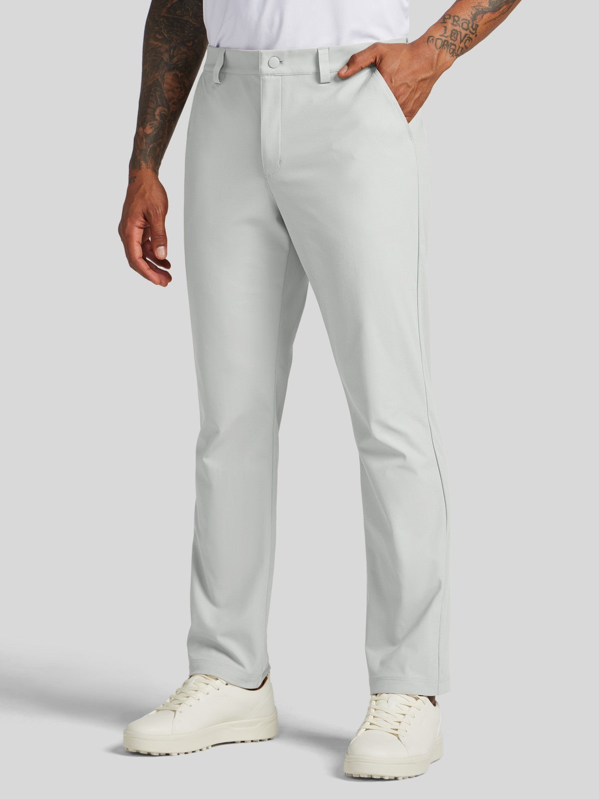 vMen's Golf Dress Pants Regular Fit 
