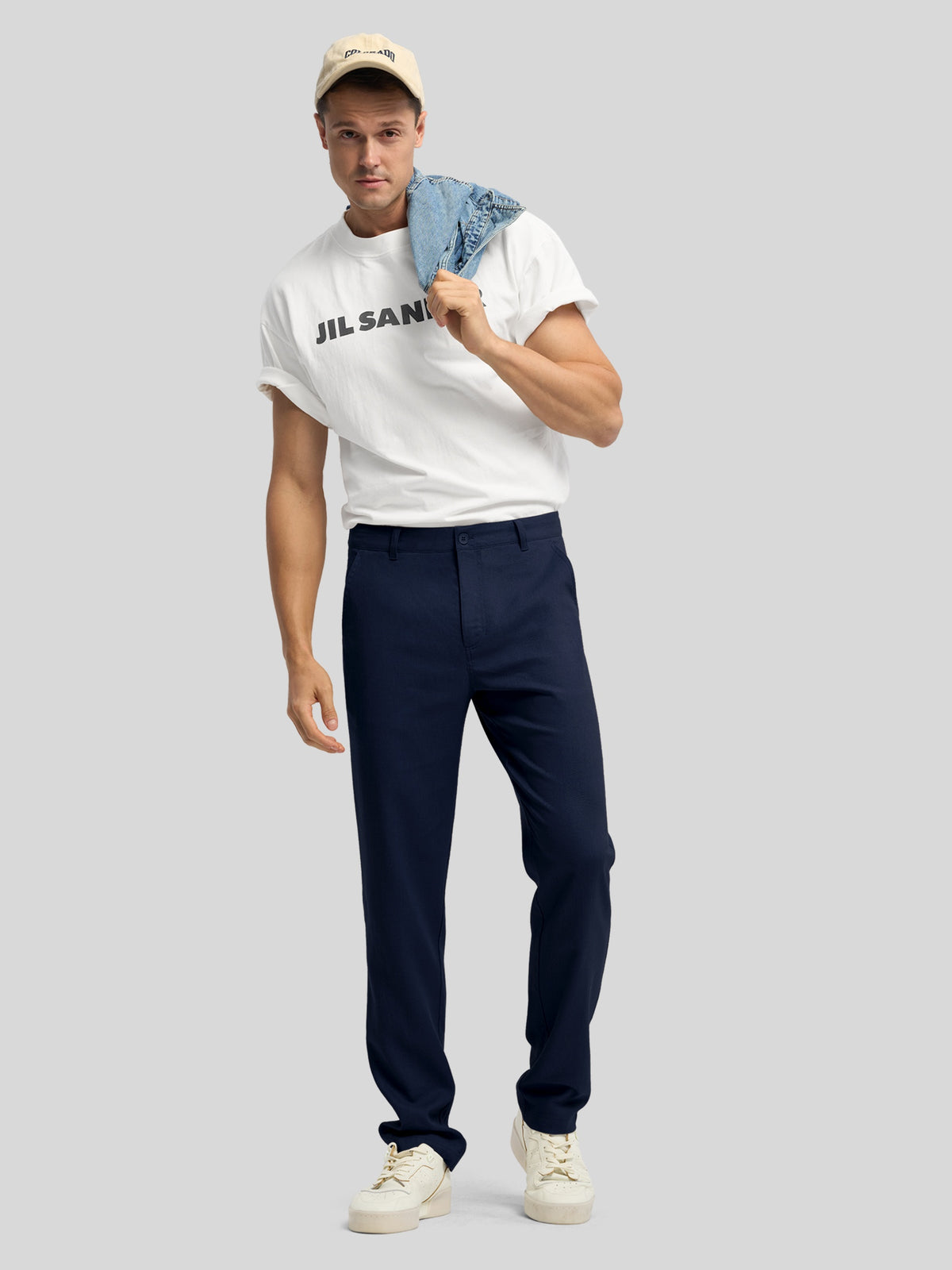 Men's Cotton Linen Breathable Casual Pants 