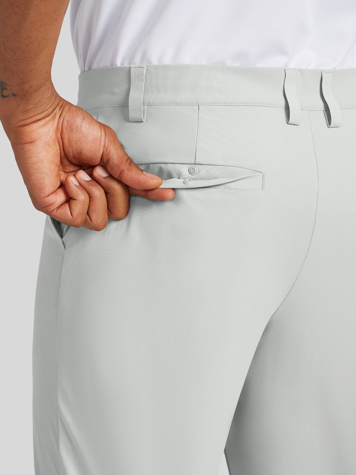 vMen's Golf Dress Pants Regular Fit 
