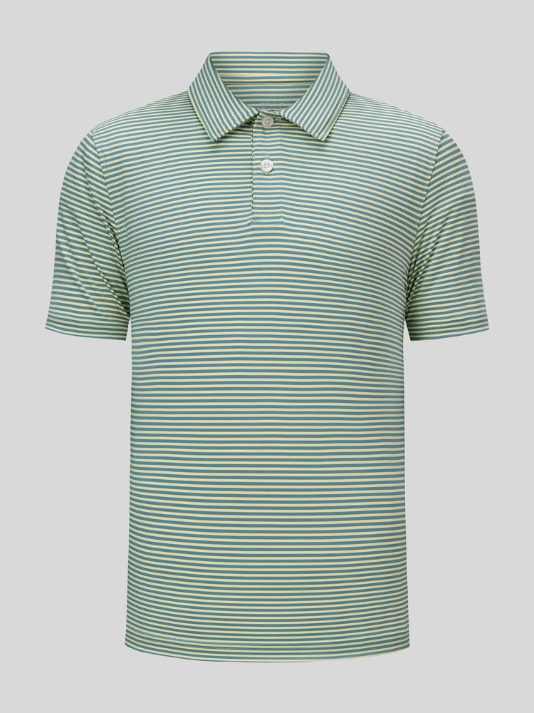 Willit Boy's Striped Golf Polo Shirts 