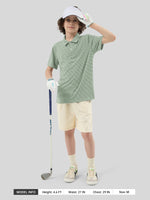 Willit Boy's Striped Golf Polo Shirts 