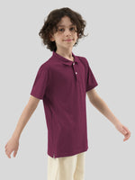 Willit Boy's Striped Golf Polo Shirts 
