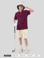 Willit Boy's Striped Golf Polo Shirts 