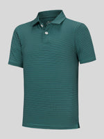 Willit Boy's Striped Golf Polo Shirts 