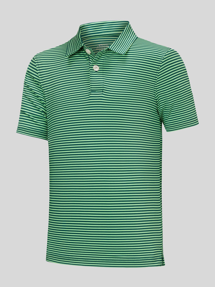 Willit Boy's Striped Golf Polo Shirts 