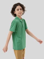 Willit Boy's Striped Golf Polo Shirts 