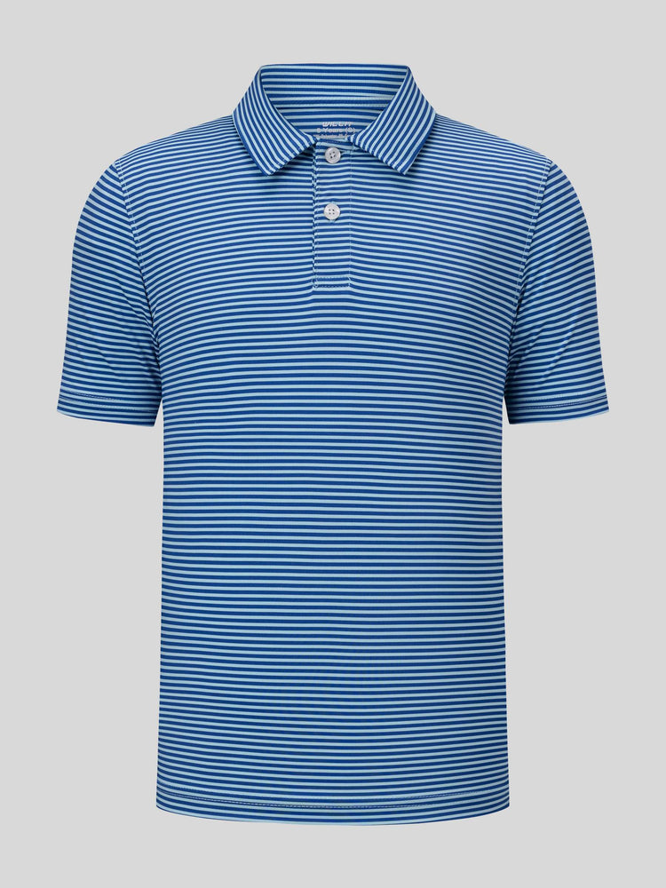 Willit Boy's Striped Golf Polo Shirts 