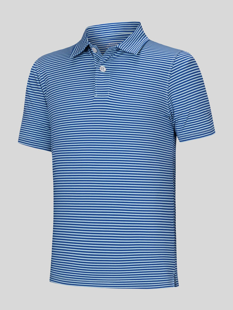 Willit Boy's Striped Golf Polo Shirts 