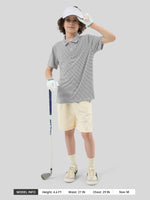 Willit Boy's Striped Golf Polo Shirts 