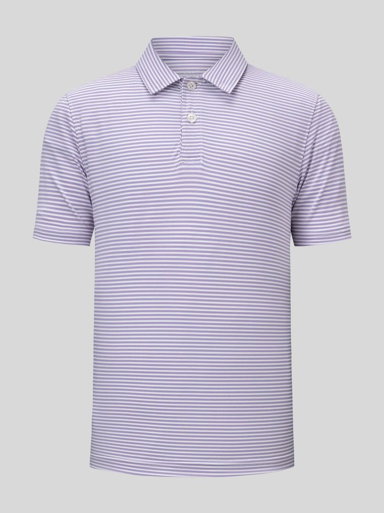 Willit Boy's Striped Golf Polo Shirts 