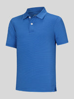 Willit Boy's Striped Golf Polo Shirts 