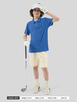 Willit Boy's Striped Golf Polo Shirts 