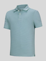 Willit Boy's Striped Golf Polo Shirts 