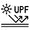 UPF symbol indicating sun protection