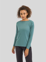 Women's Breathable Loose Long Sleeve Top 