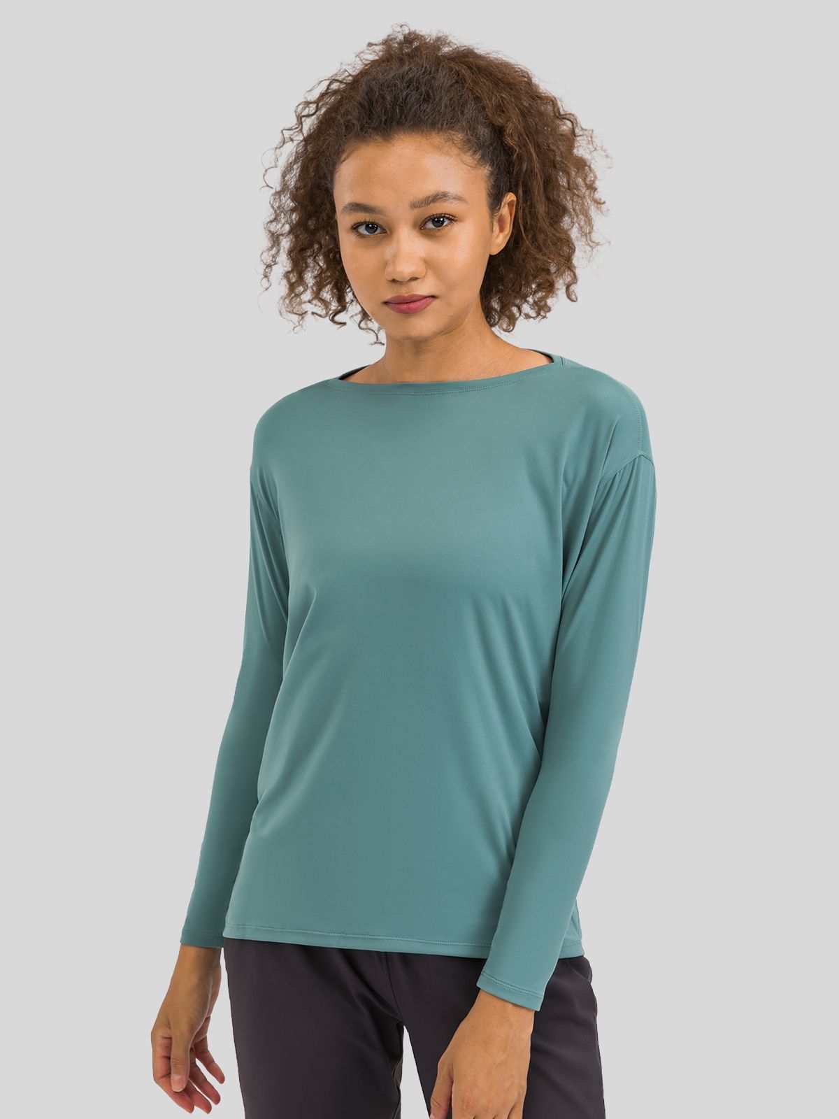 Women's Breathable Loose Long Sleeve Top 