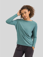 Women's Breathable Loose Long Sleeve Top 