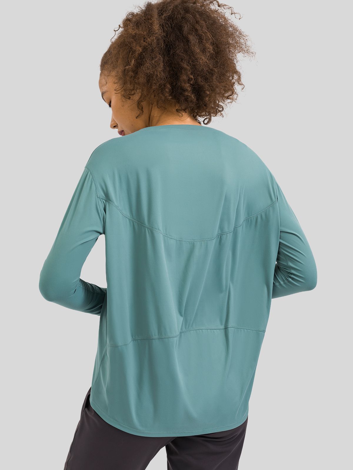 Women's Breathable Loose Long Sleeve Top 