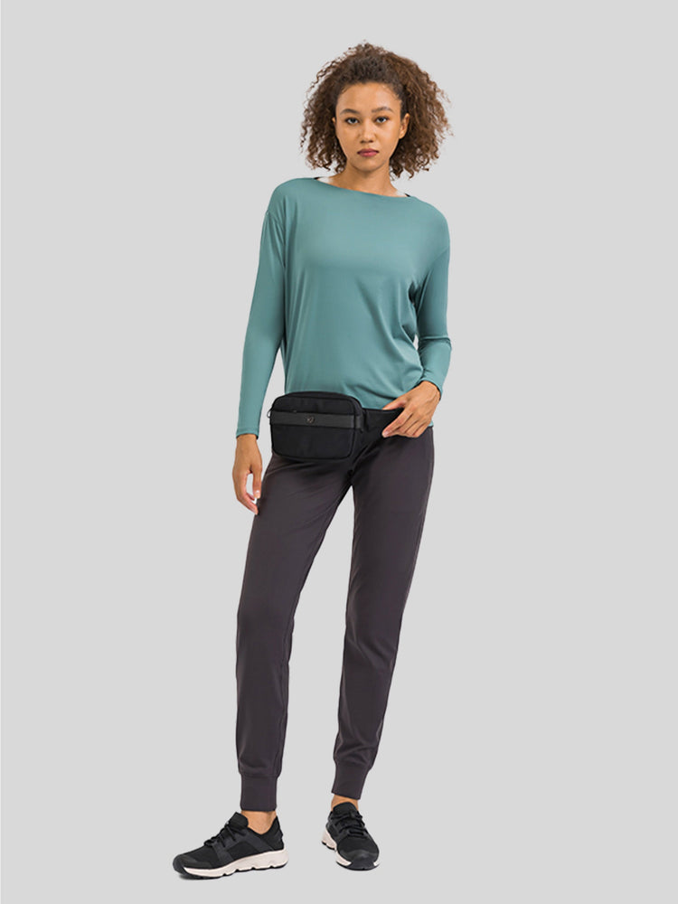 Women's Breathable Loose Long Sleeve Top 