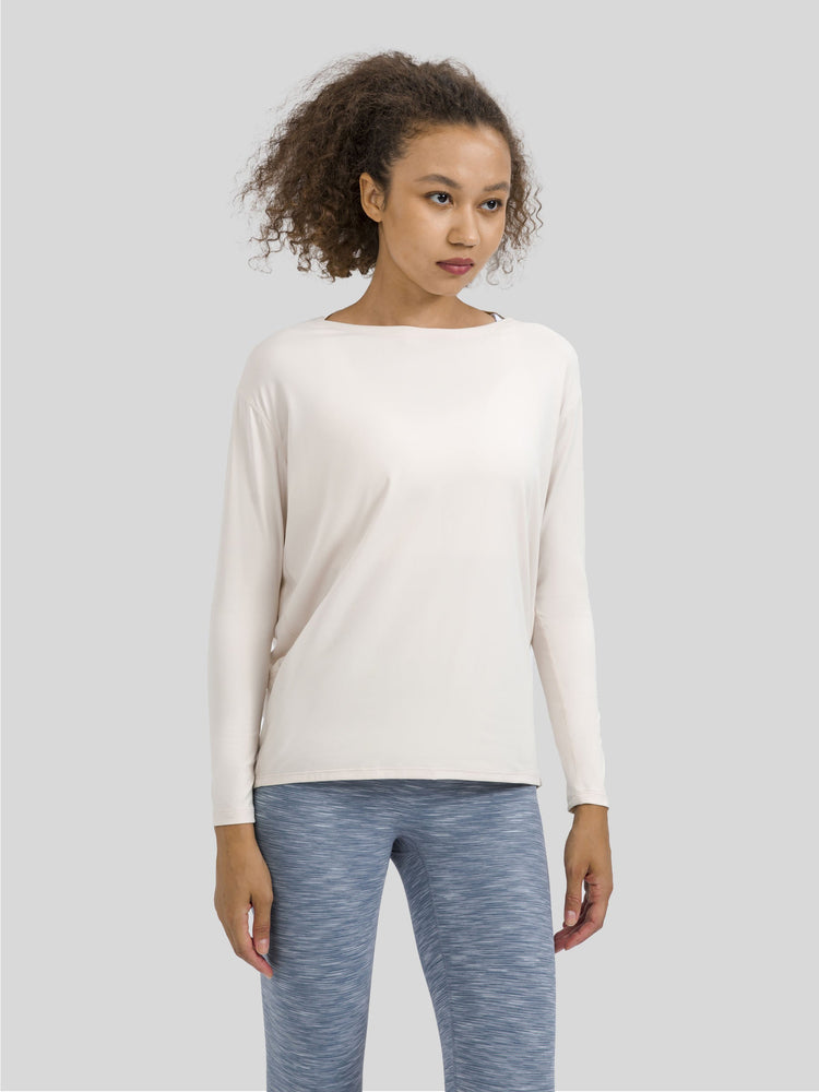 Women's Breathable Loose Long Sleeve Top 