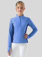Willit Girls Fleece Horse Riding Long Sleeve Shirts 