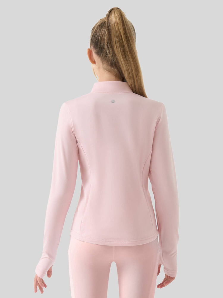 Willit Girls Fleece Horse Riding Long Sleeve Shirts 