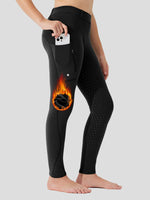 WILLIT Girls Fleece Full-Grip Horse Riding Pants 