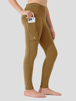 WILLIT Girls Fleece Full-Grip Horse Riding Pants 