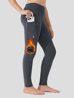 WILLIT Girls Fleece Full-Grip Horse Riding Pants 