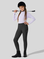 Girls Horse Riding Pants Knee-Patch_