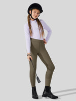 Girls Horse Riding Pants Knee-Patch_