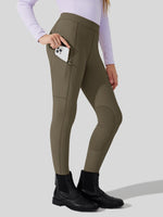 Girls Horse Riding Pants Knee-Patch_
