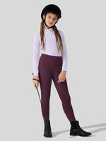 Girls Horse Riding Pants Knee-Patch_