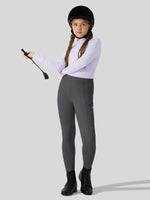 Girls Horse Riding Pants Knee-Patch_