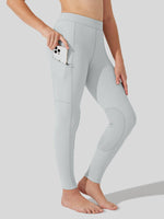 Girls Horse Riding Pants Knee-Patch_