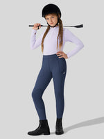 Girls Horse Riding Pants Knee-Patch_