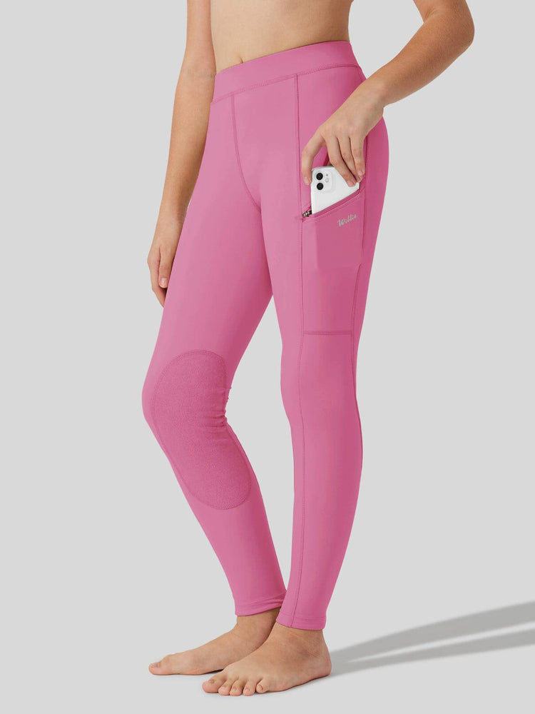 Girls Horse Riding Pants Knee-Patch_