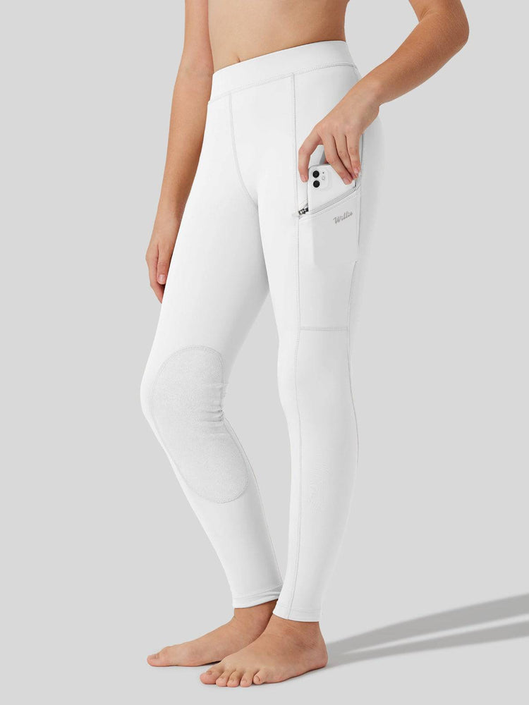 Girls Horse Riding Pants Knee-Patch_