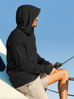 Men¡®s Aero Sun Long Sleeve Fishing Hoodie UPF 50+