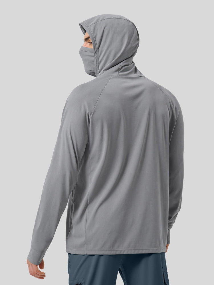 Men¡®s Aero Sun Long Sleeve Fishing Hoodie UPF 50+