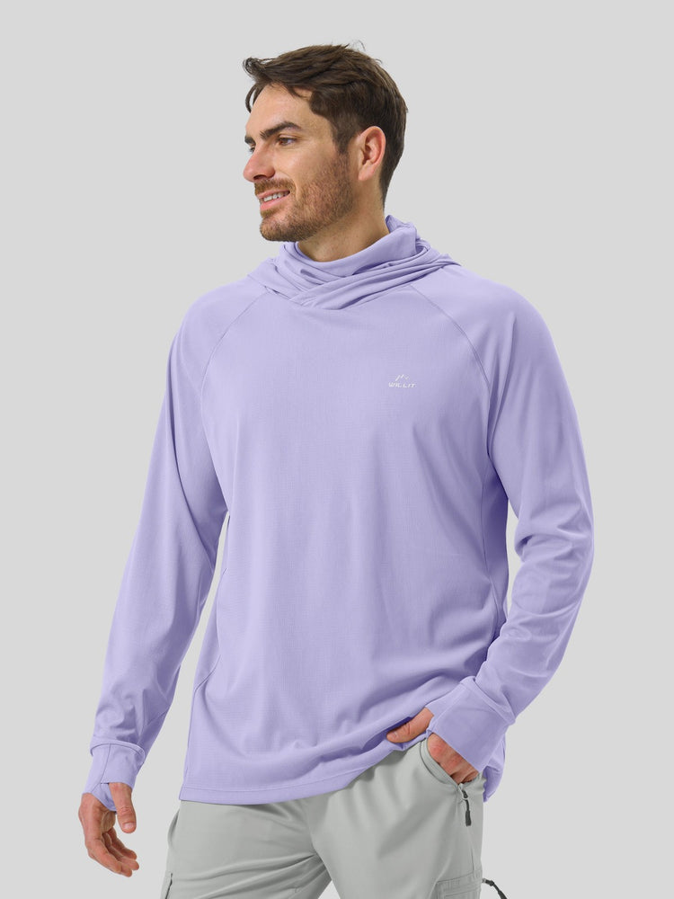Men¡®s Aero Sun Long Sleeve Fishing Hoodie UPF 50+